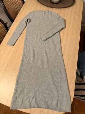 Mango wool blend Long Sleeve Women's Dress